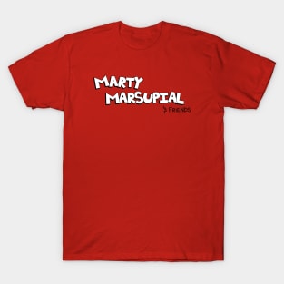 Marty Marsupial logo T-Shirt